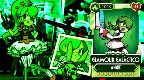 Annie Glamour Galactico Galactic Glamour Skullgirls Mobile Youtube