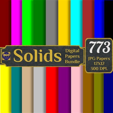 solid color paper etsy