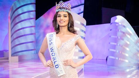 Manushi Chillar Miss World Title Winning Made India Proud