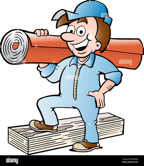 Carpenter Man Cartoon Stock Photos And Carpenter Man Cartoon Stock Images