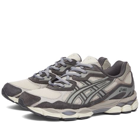Asics Gel-Nyc Oatmeal & Obsidian Grey | END.