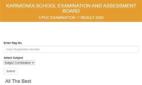 2024 2nd Puc Results Link Out Download Karnataka