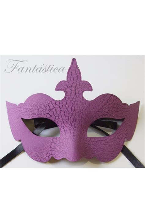 Violet Venetian Mask