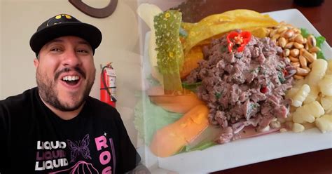 Youtuber Prueba Un Ceviche Hecho De Carne Y Asombra A Sus Seguidores