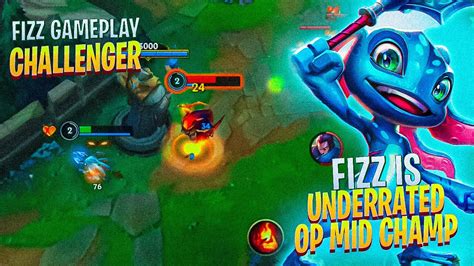 FIZZ IS UNDERRATED OP MID CHAMP Fizz Build Runes Fizz Wild Rift