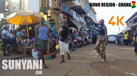 Sunyani Walk Tour E06 Bono Region Ghana 4k Youtube