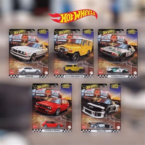 Hot Wheels Premium Boulevard Li Set BMW M Land Cruiser