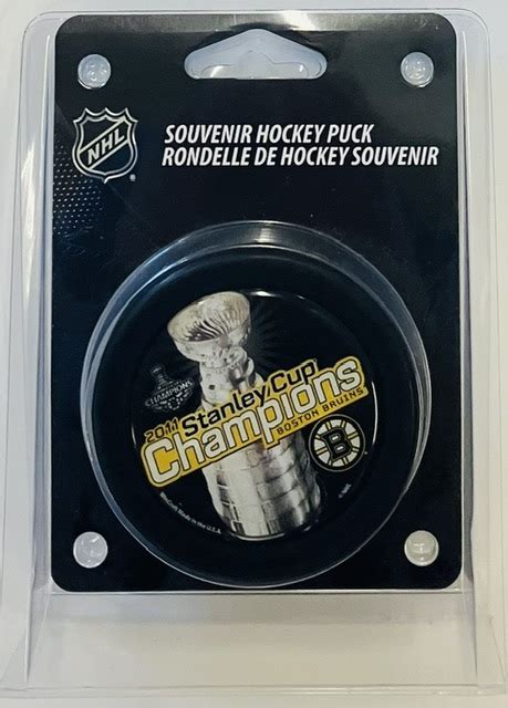 Boston Bruins 2011 Stanley Cup Champions Commemorative Puck - KBK Sports