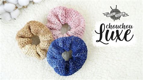 Comment Faire Un Chouchou Scrunchies Au Crochet Super Rapide YouTube