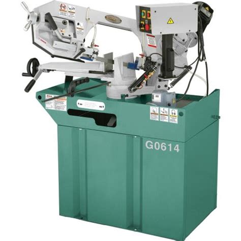 Grizzly bandsaw: Grizzly G0614 6" x 9-1/2" Swivel Metal-Cutting Bandsaw Buy