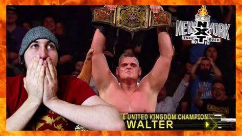 PETE DUNNE LOSES WWE UNITED KINGDOM CHAMPIONSHIP TO WALTER Reaction