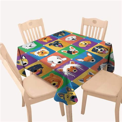 Williamsdecor Long Dog Lover Dining Table Cover Dog Breeds Profiles