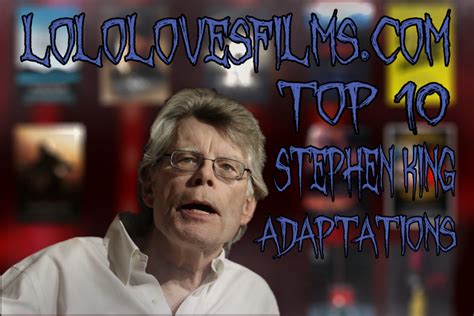 Top 10 Best Stephen King Movie Adaptations! | Lolo Loves Films