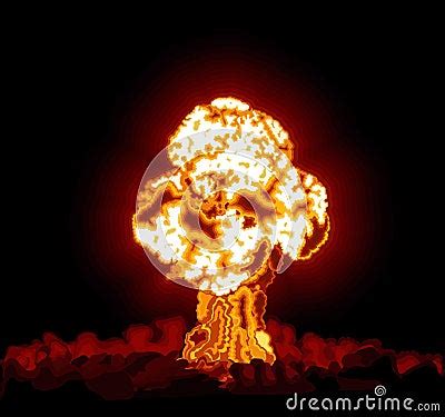 Hydrogen Bomb Exploded Stock Images - Image: 16329064