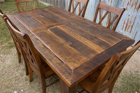 Barnwood Barndoor Top Tableno2 Barnwood Dining Table Farm Dining