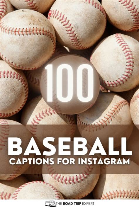 100 Awesome Baseball Captions For Instagram Funny Quotes