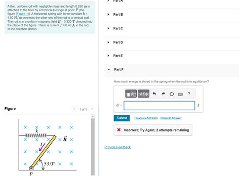 Solved A Thin Uniform Rod With Negligible Mass And Length Chegg