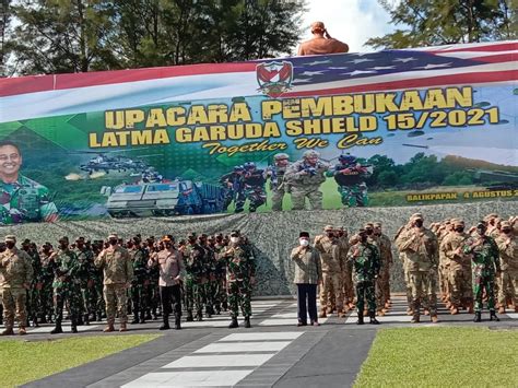 Pangdam Vi Mulawarman Buka Latgab Tni Ad Us Army Insitekaltim