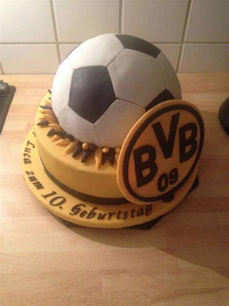 Bvb Torte Bvb Torte Fußball Torte Tortendeko