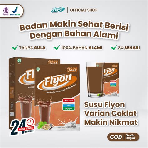 Jual Susu Flyon Coklat Susu Penggemuk Badan Dan Penambah Nafsu Makan