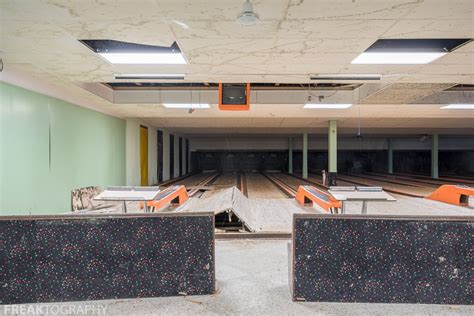 Abandoned Ontario Bowling Alley 5 Pin Bowling Freaktography