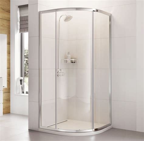 Roman Lumin8 One Door 800 X 1000 Offset Quadrant Shower Enclosure