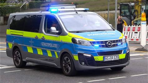 Erstmalig Fustw Stadtpolizei Opel Vivaro Fustw Polizei