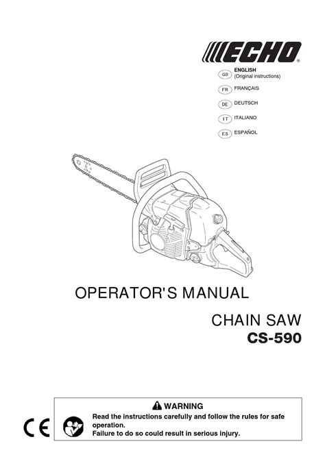 ECHO CS-590 USER MANUAL by Allpower - Issuu