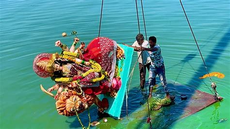 Durga Mata Nimajjanam Durga Mata Visarjan In Tank Bund