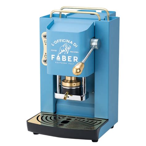 Kaffeepadmaschine Faber Pro Deluxe Edelstahl