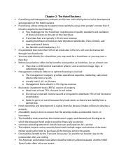 Hospitality Notes Copy Docx Chapter The Hotel Business