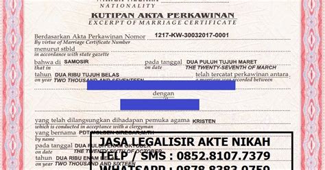 Legalisir Surat Nikah Di Kedutaan Belanda Legalisir Surat Nikah