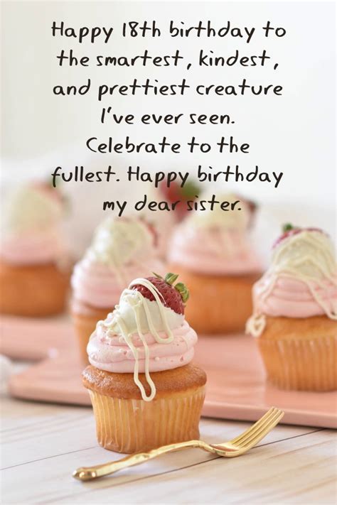 Happy 18th Birthday Quotes For Sister