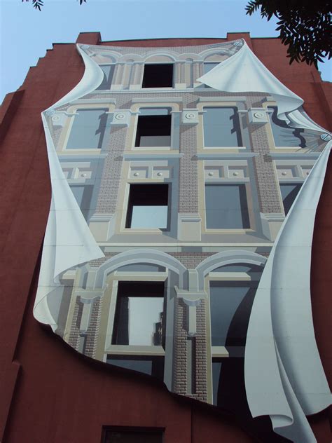 Vintage Back Street Apartment Buildings