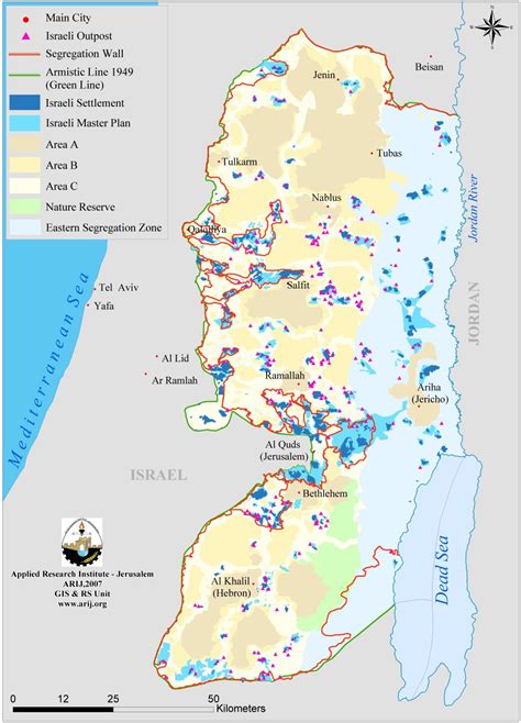 Overview About Israeli Settlements In The Occupied Palestinian