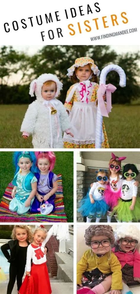 21 Halloween Costumes For Sisters Finding Mandee