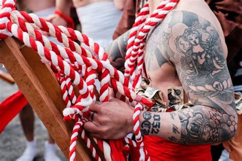 Men Participate Konomiya Hadaka Matsuri Naked Editorial Stock Photo