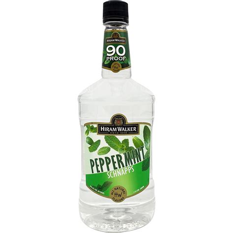 Hiram Walker 90 Proof Peppermint Schnapps Liqueur Gotoliquorstore