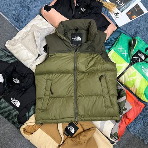 Áo khoác phao gile lông vũ nam The North Face 1996 Retro Nuptse Áo pha