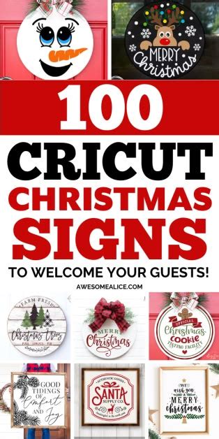 100 Diy Christmas Sign Ideas To Make With Cricut Christmas Signs Diy