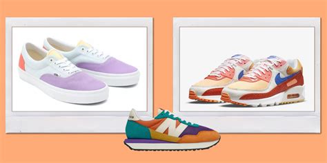 Baskets Colorées Notre Sélection Chaussures Tendance Marie Claire