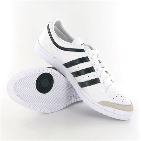 Adidas Top Ten Low Sleek White Black Womens