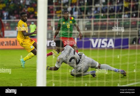 Karl Toko Ekambi Of Cameroon During Cameroon Against Ethiopia African