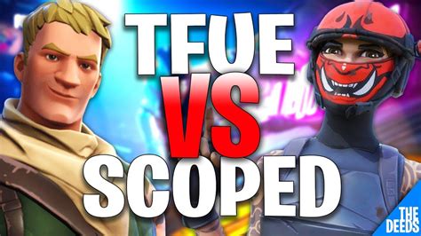 Scoped Vs Tfue In Realistic Map Creative V Insane Na Build