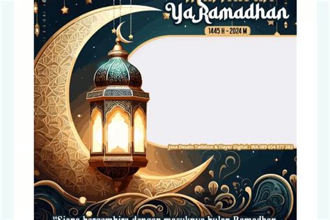 8 Link Twibbon Marhaban Ya Ramadhan 2024 Desain Terbaru Bagikan Di