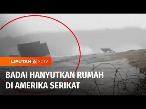 Badai Hanyutkan Rumah Di Portland Amerika Serikat Liputan 6 YouTube