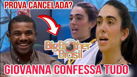 URGENTE PROVA DO LÍDER CANCELADA POR TRAPAÇA DE GIOVANNA bbb24