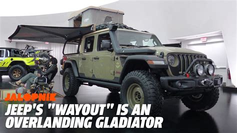 The Jeep Wayout Concept Is A 2020 Jeep Gladiator Turned Into An