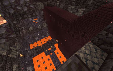 Bastion Remnant and Nether Fortress Intersecting : r/Minecraft