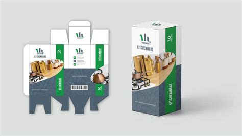 Entry 6 By Kamrulhasanmurad For Minimalist Box Design For VIKHIM